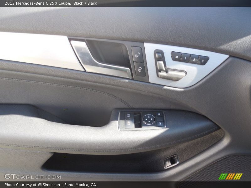 Black / Black 2013 Mercedes-Benz C 250 Coupe