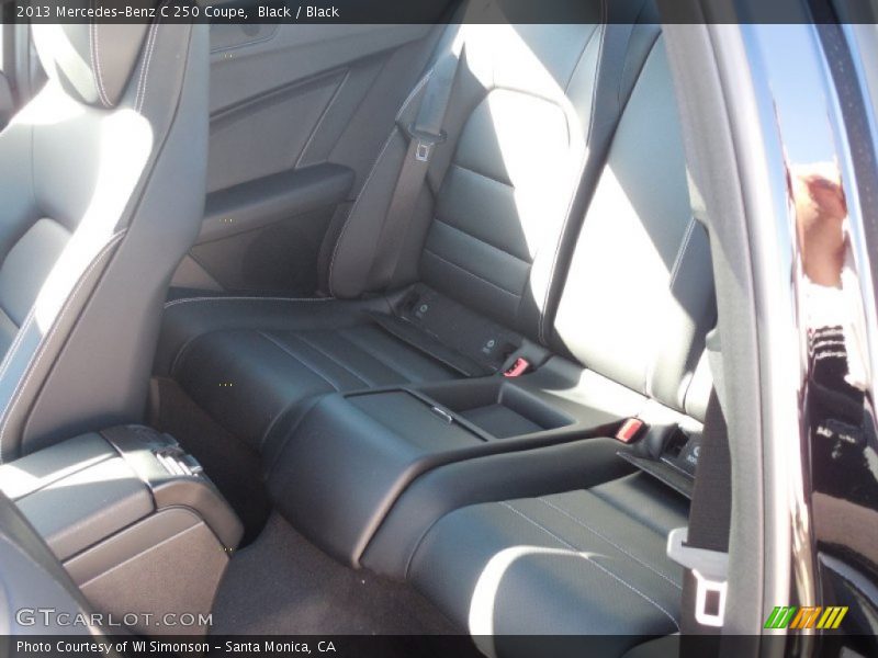Black / Black 2013 Mercedes-Benz C 250 Coupe