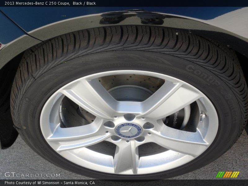 Black / Black 2013 Mercedes-Benz C 250 Coupe