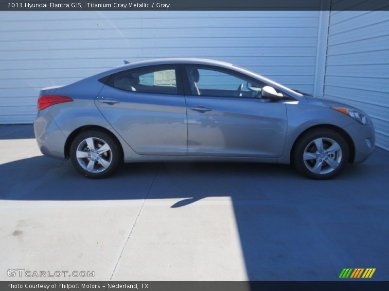 Titanium Gray Metallic / Gray 2013 Hyundai Elantra GLS