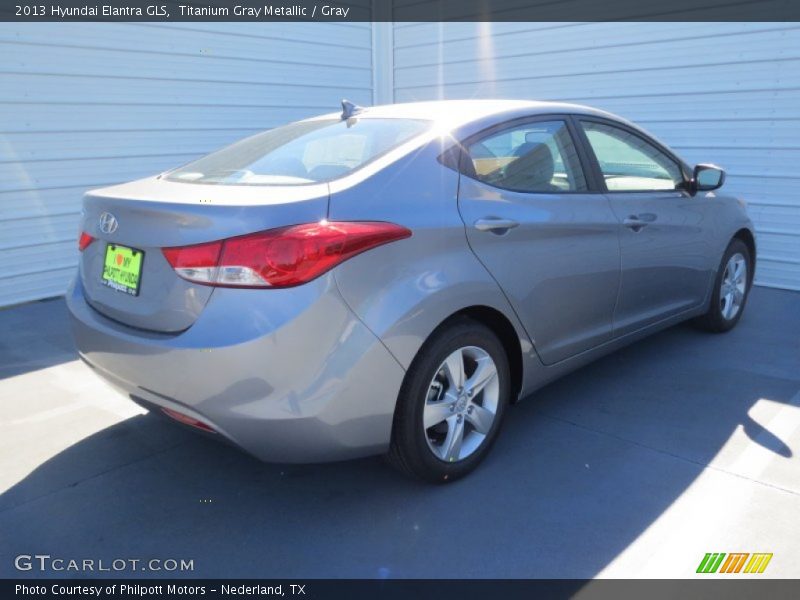 Titanium Gray Metallic / Gray 2013 Hyundai Elantra GLS
