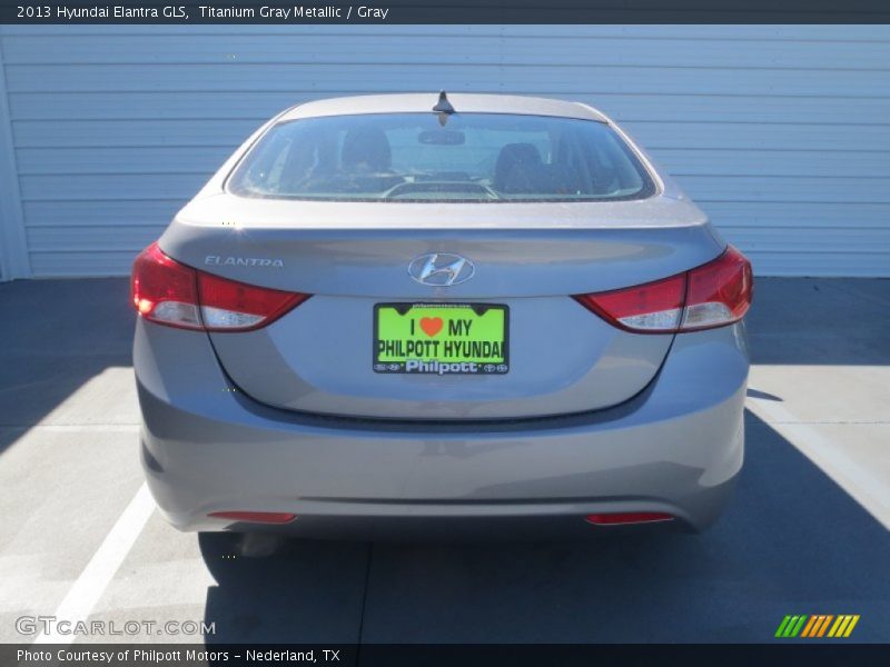 Titanium Gray Metallic / Gray 2013 Hyundai Elantra GLS