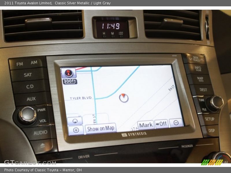 Classic Silver Metallic / Light Gray 2011 Toyota Avalon Limited