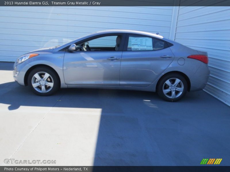 Titanium Gray Metallic / Gray 2013 Hyundai Elantra GLS