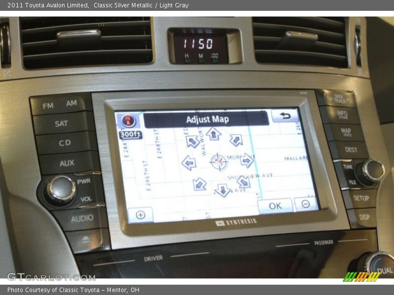 Classic Silver Metallic / Light Gray 2011 Toyota Avalon Limited