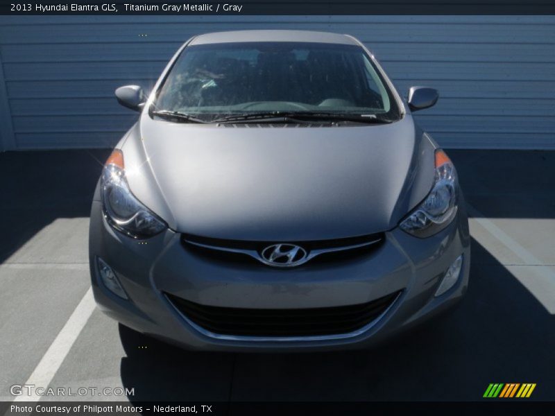 Titanium Gray Metallic / Gray 2013 Hyundai Elantra GLS