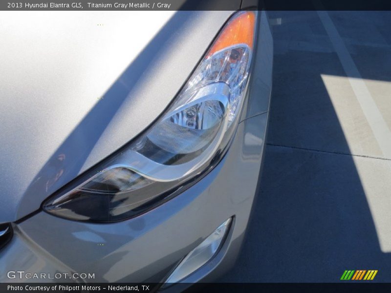 Titanium Gray Metallic / Gray 2013 Hyundai Elantra GLS