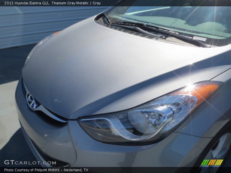 Titanium Gray Metallic / Gray 2013 Hyundai Elantra GLS