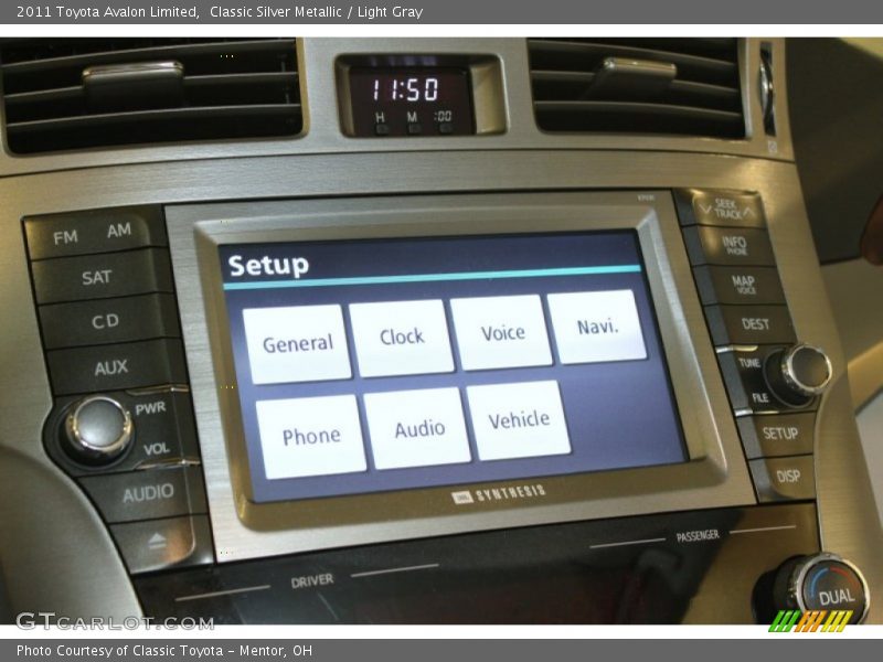 Classic Silver Metallic / Light Gray 2011 Toyota Avalon Limited