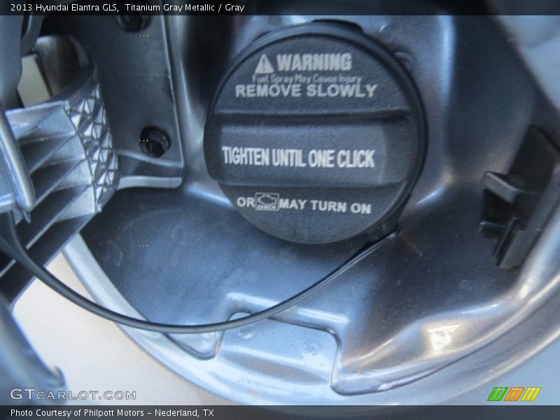 Titanium Gray Metallic / Gray 2013 Hyundai Elantra GLS