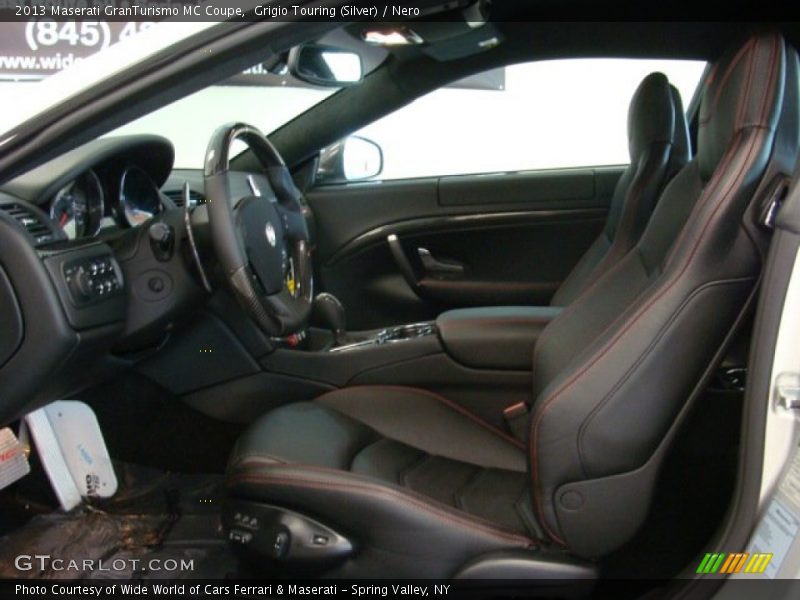  2013 GranTurismo MC Coupe Nero Interior