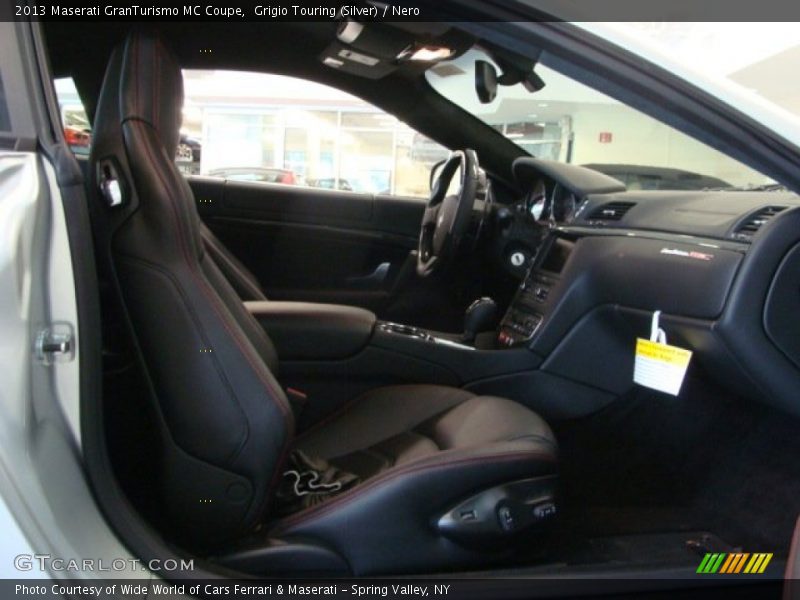 Grigio Touring (Silver) / Nero 2013 Maserati GranTurismo MC Coupe