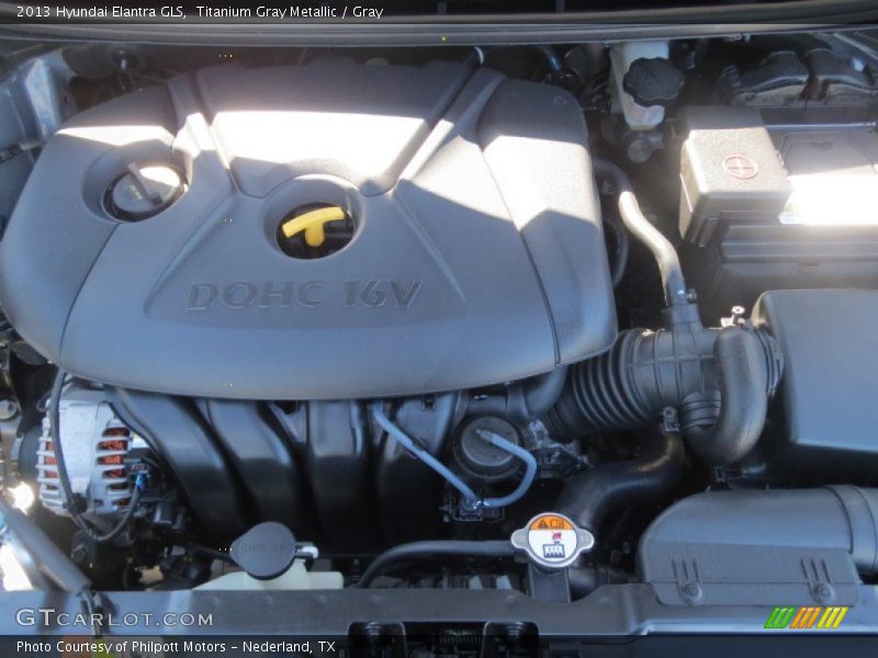 Titanium Gray Metallic / Gray 2013 Hyundai Elantra GLS