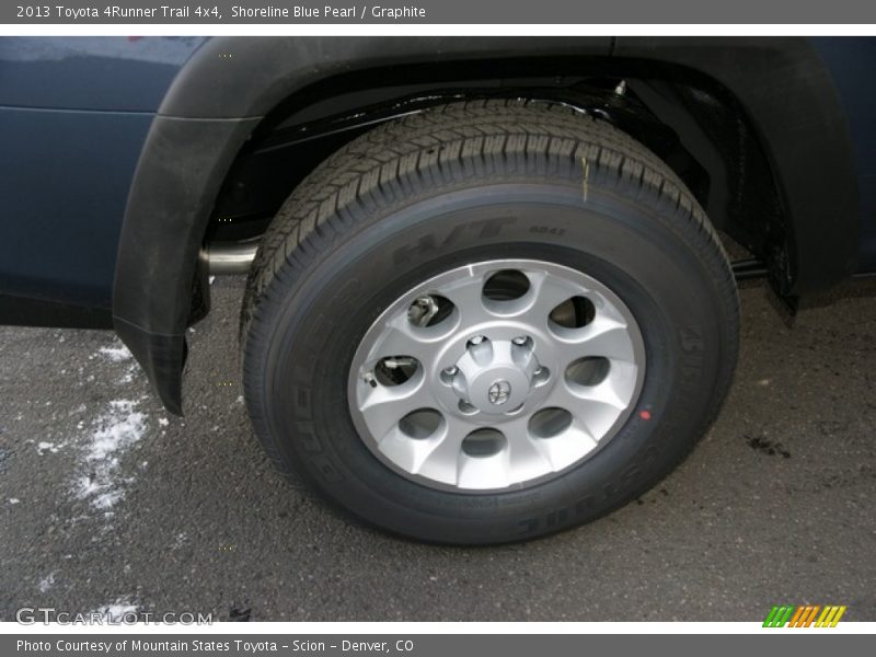 Shoreline Blue Pearl / Graphite 2013 Toyota 4Runner Trail 4x4