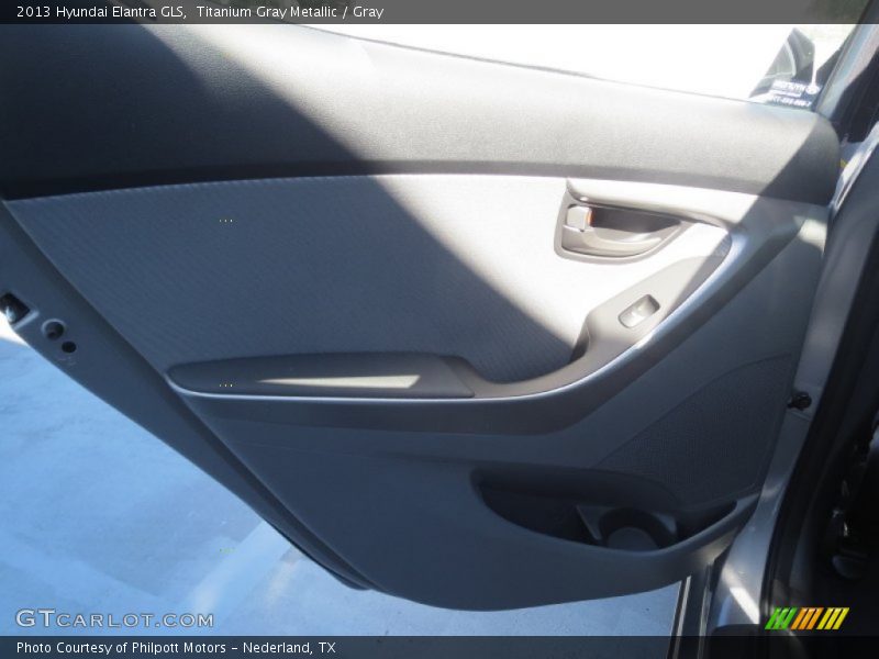Titanium Gray Metallic / Gray 2013 Hyundai Elantra GLS