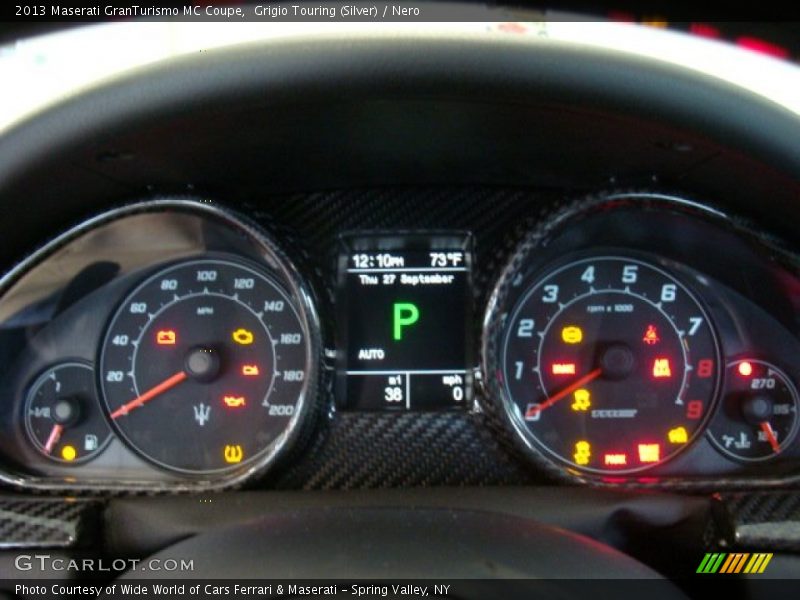  2013 GranTurismo MC Coupe MC Coupe Gauges