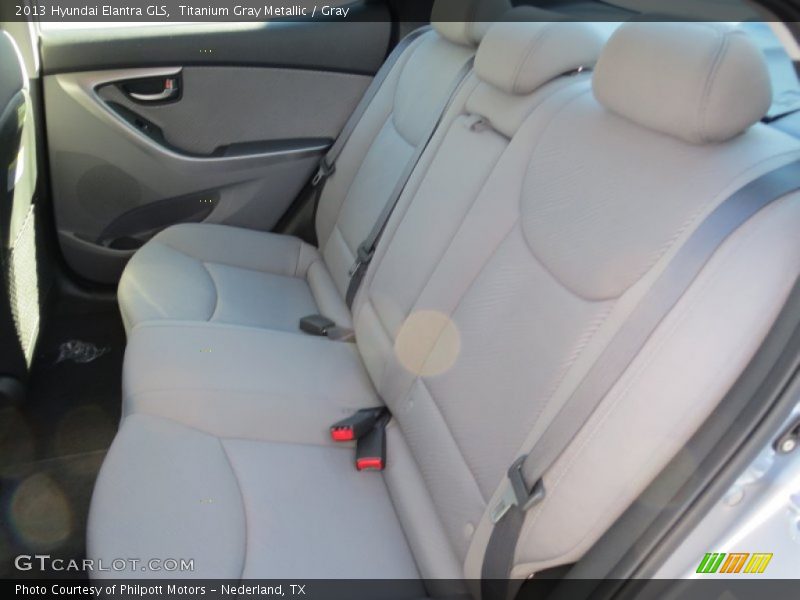 Titanium Gray Metallic / Gray 2013 Hyundai Elantra GLS