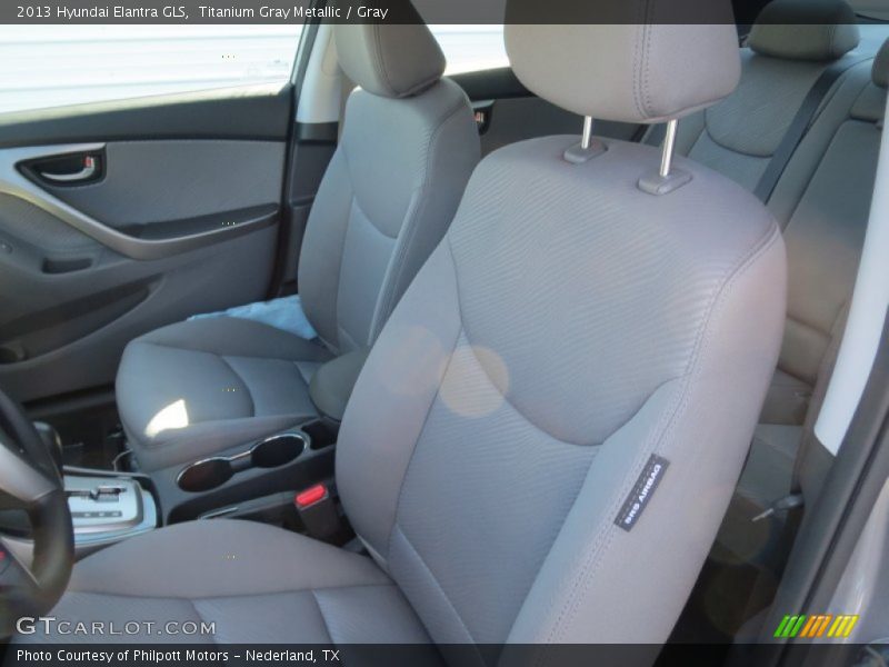 Titanium Gray Metallic / Gray 2013 Hyundai Elantra GLS