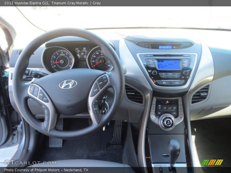 Titanium Gray Metallic / Gray 2013 Hyundai Elantra GLS