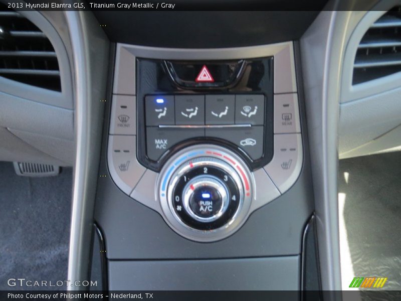Titanium Gray Metallic / Gray 2013 Hyundai Elantra GLS