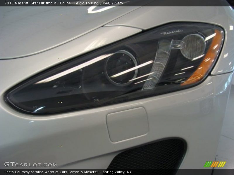 Grigio Touring (Silver) / Nero 2013 Maserati GranTurismo MC Coupe