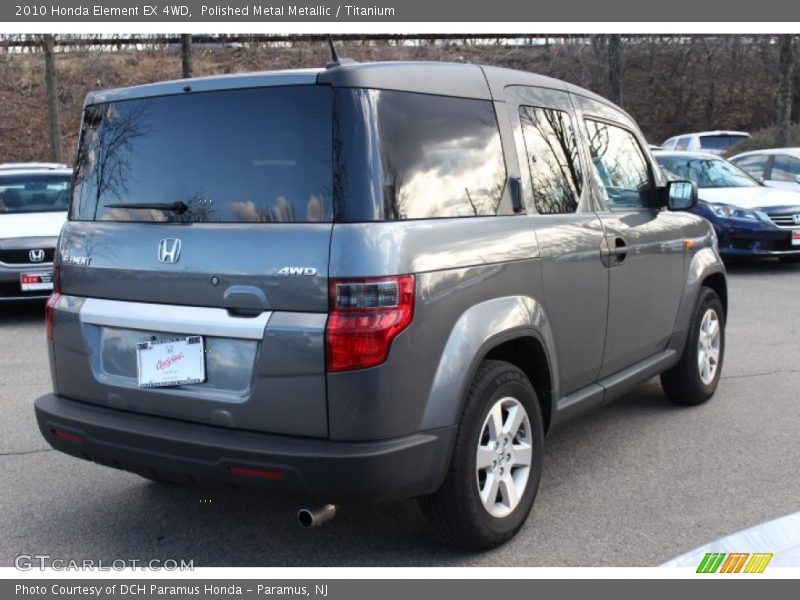 Polished Metal Metallic / Titanium 2010 Honda Element EX 4WD