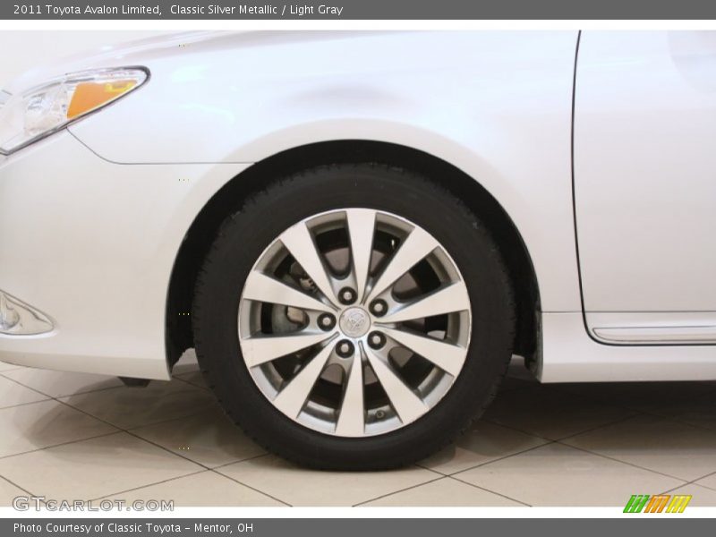 Classic Silver Metallic / Light Gray 2011 Toyota Avalon Limited
