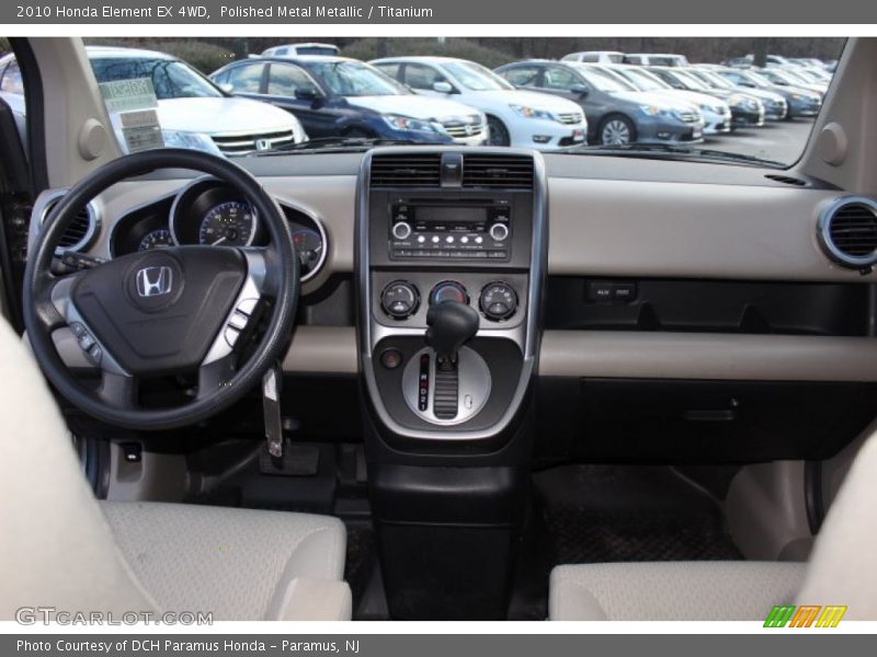Polished Metal Metallic / Titanium 2010 Honda Element EX 4WD