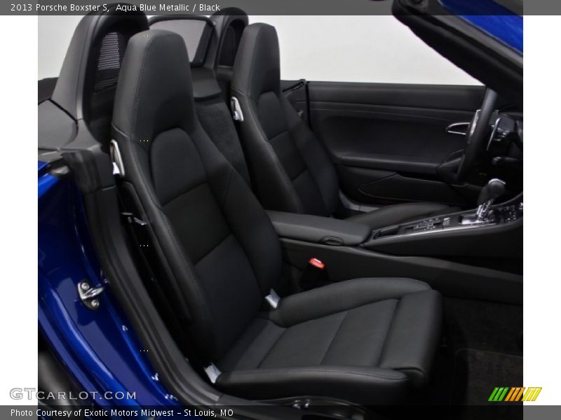  2013 Boxster S Black Interior