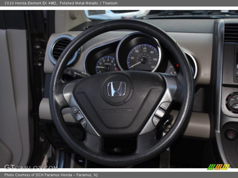 Polished Metal Metallic / Titanium 2010 Honda Element EX 4WD