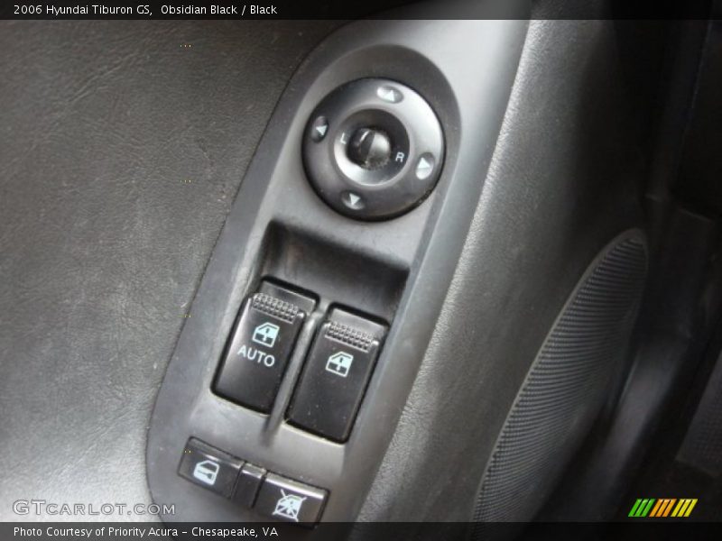 Obsidian Black / Black 2006 Hyundai Tiburon GS