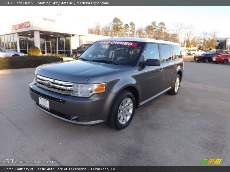 Sterling Grey Metallic / Medium Light Stone 2010 Ford Flex SE