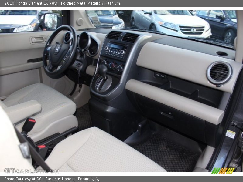 Polished Metal Metallic / Titanium 2010 Honda Element EX 4WD