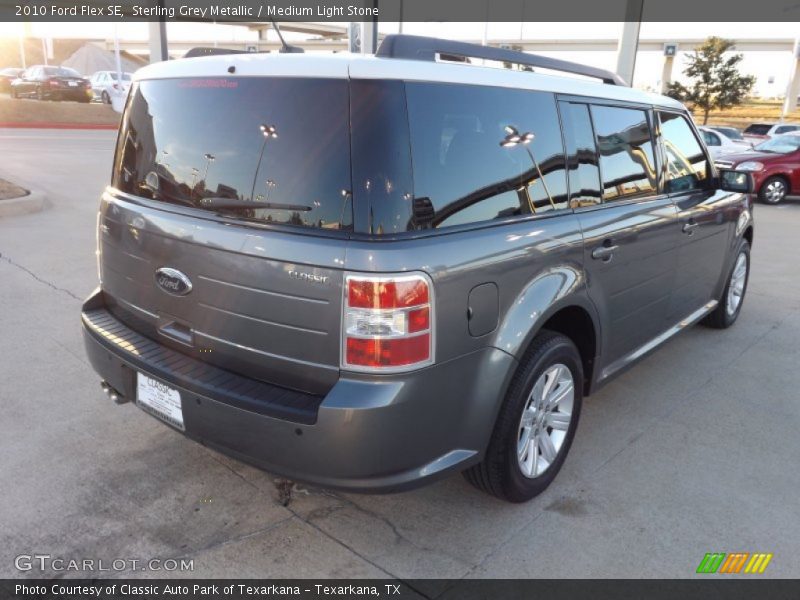 Sterling Grey Metallic / Medium Light Stone 2010 Ford Flex SE