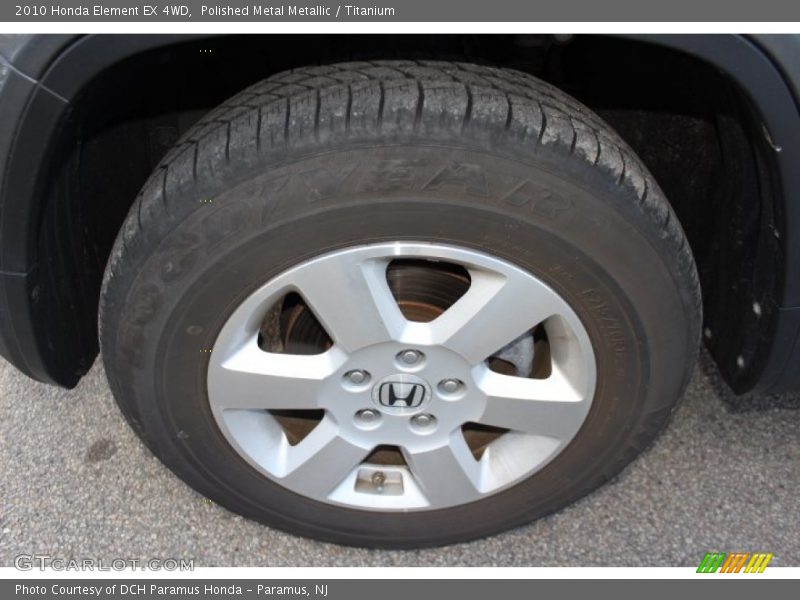 Polished Metal Metallic / Titanium 2010 Honda Element EX 4WD