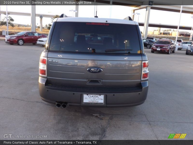 Sterling Grey Metallic / Medium Light Stone 2010 Ford Flex SE