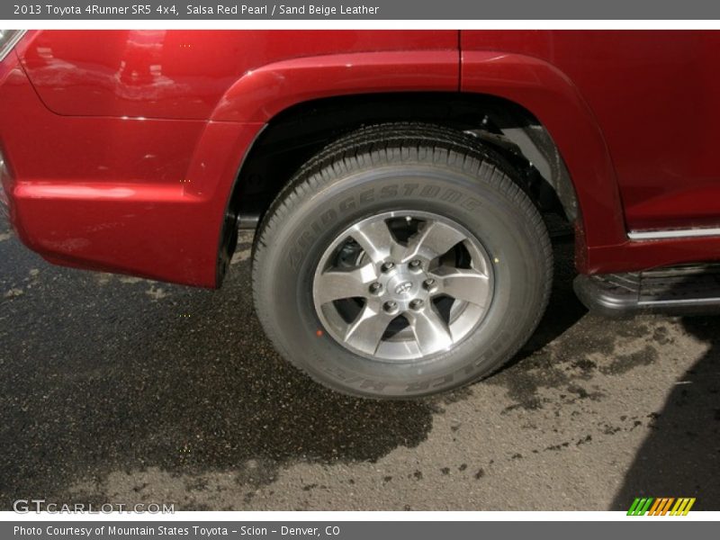Salsa Red Pearl / Sand Beige Leather 2013 Toyota 4Runner SR5 4x4