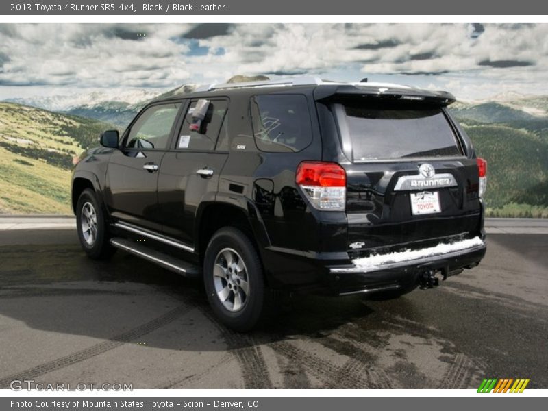 Black / Black Leather 2013 Toyota 4Runner SR5 4x4