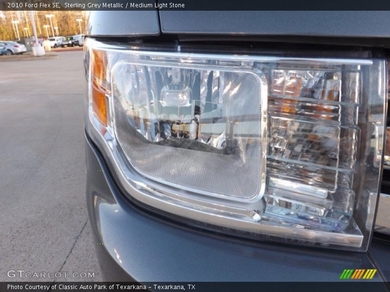 Sterling Grey Metallic / Medium Light Stone 2010 Ford Flex SE