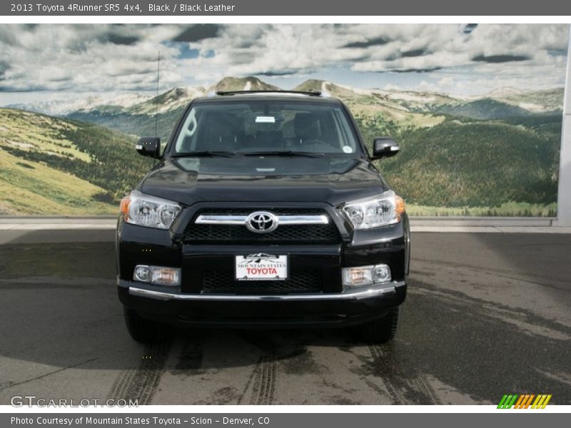 Black / Black Leather 2013 Toyota 4Runner SR5 4x4
