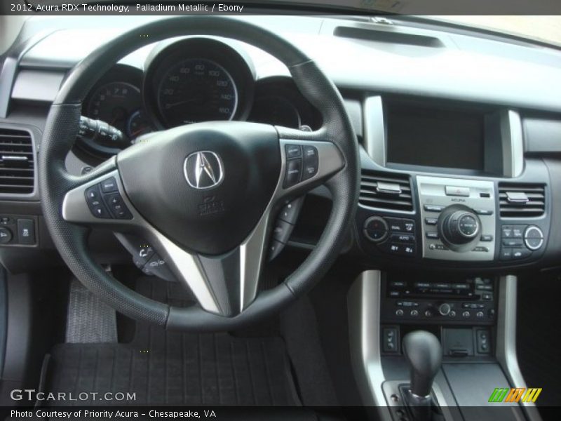 Dashboard of 2012 RDX Technology
