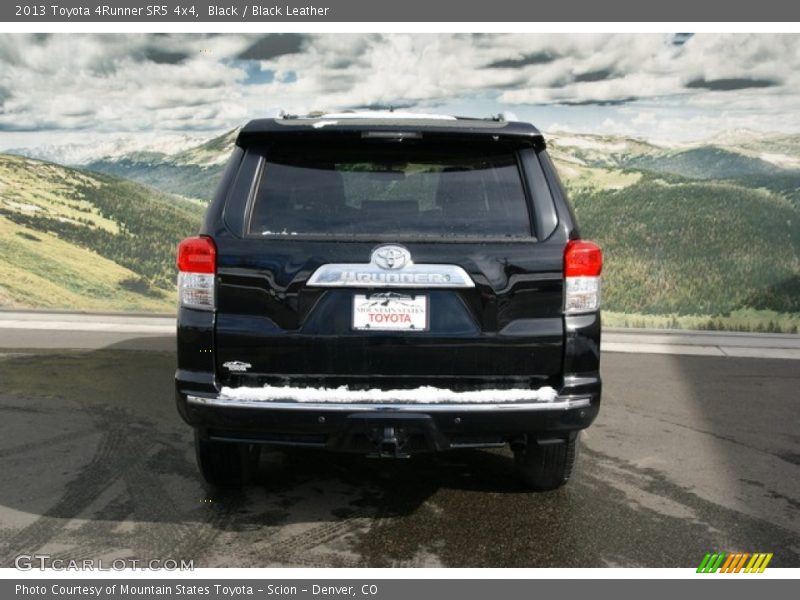 Black / Black Leather 2013 Toyota 4Runner SR5 4x4
