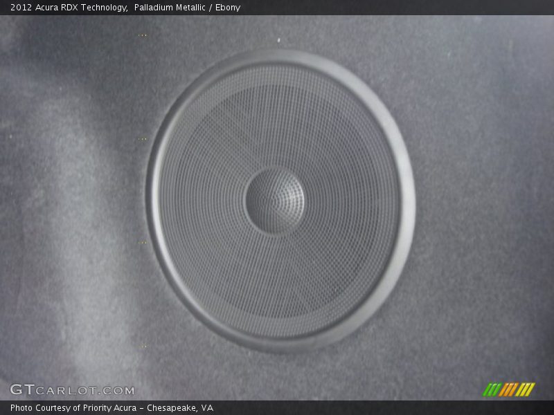 Palladium Metallic / Ebony 2012 Acura RDX Technology