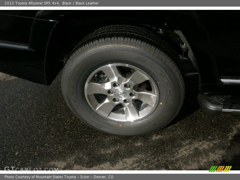 Black / Black Leather 2013 Toyota 4Runner SR5 4x4