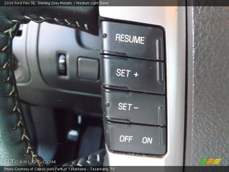 Sterling Grey Metallic / Medium Light Stone 2010 Ford Flex SE