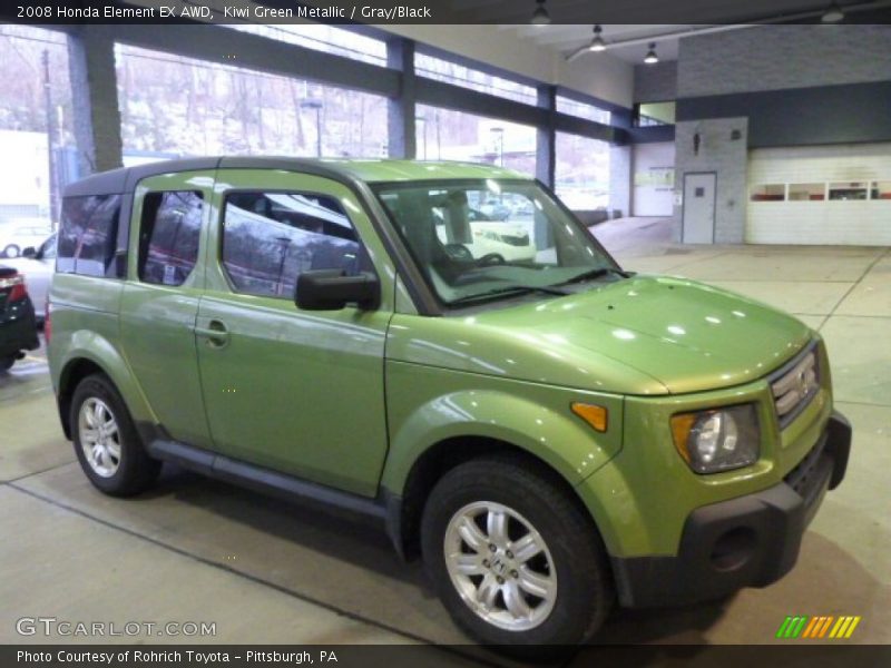 Kiwi Green Metallic / Gray/Black 2008 Honda Element EX AWD