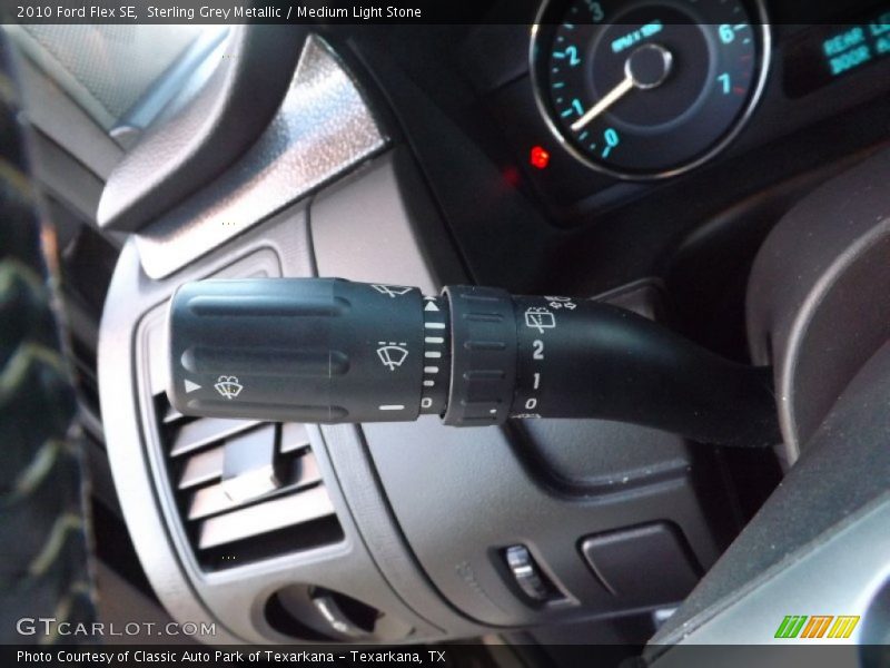 Sterling Grey Metallic / Medium Light Stone 2010 Ford Flex SE