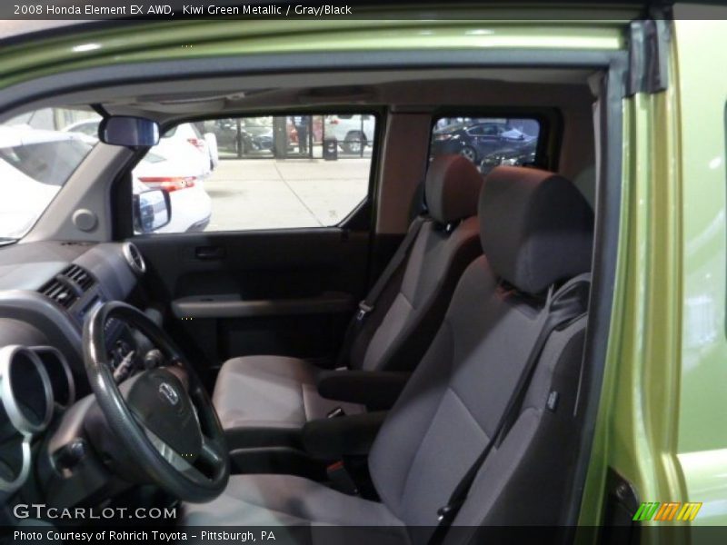 Kiwi Green Metallic / Gray/Black 2008 Honda Element EX AWD
