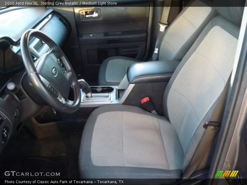 Sterling Grey Metallic / Medium Light Stone 2010 Ford Flex SE