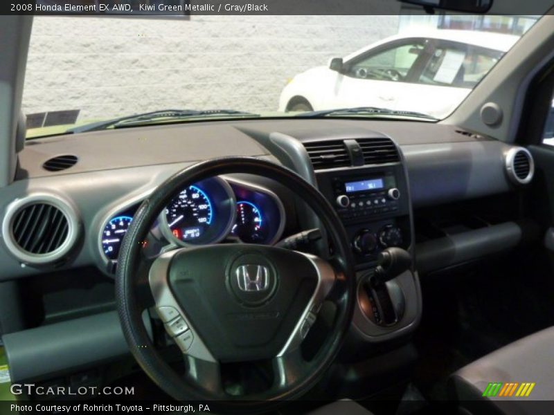 Kiwi Green Metallic / Gray/Black 2008 Honda Element EX AWD